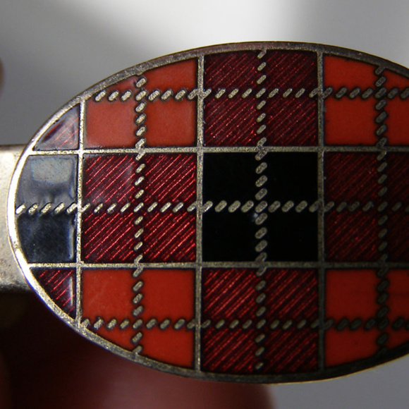 Vintage men's tie bar/clip Robbins Co. Attleboro - Picture 5 of 8